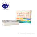 Colore personalizzato 40 ALPHABET Positive Affermation Cards